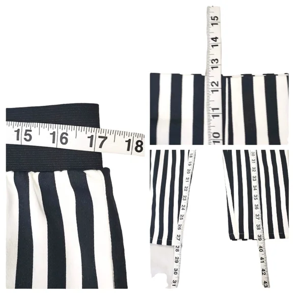 By Junkfood Black & White Strip Pants - Picture 9 of 11